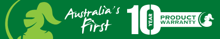 Australias First 10 Year Warranty